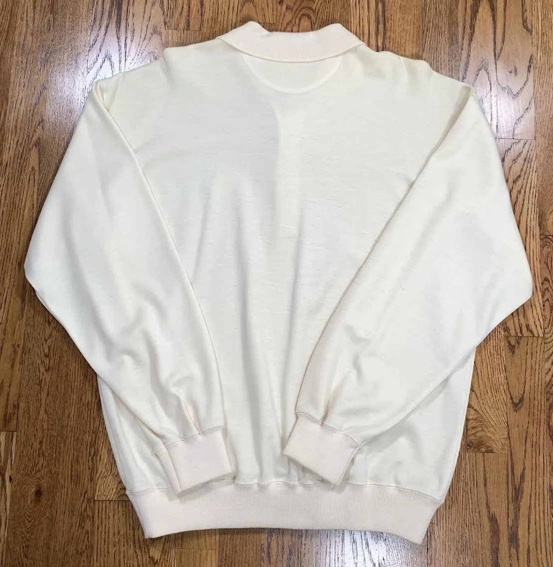 GUCCI　グッチ　LANAWOOL　PULLOVER　SHIRT　41/16 Vintage Gucci Lana Wool Shirt (Size L) — RootsBK